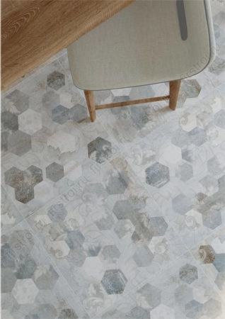 Керамогранит Villeroy&Boch Althea Oxy серый 60x60 фото в интернет-магазине Мегастроймаркет