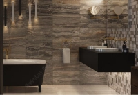 Декор Vitra Bergamo 3DМикс Теплая гамма 7ЛПР 30x60 фото в интернет-магазине Мегастроймаркет