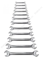 Набор ключей Pobedit рожковых Cr-V хромированных 12шт. 6-32мм фото в интернет-магазине Мегастроймаркет