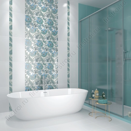 Бордюр Kerama Marazzi  Павлин 7.2х60 матовый фото в интернет-магазине Мегастроймаркет