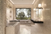 Вставка Italon Элит Крим Трезор 25х75 глянцевый фото в интернет-магазине Мегастроймаркет