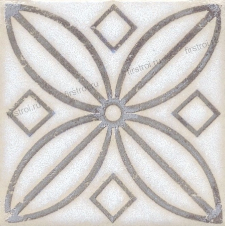 Вставка Kerama Marazzi Амальфи орнамент коричневый 9.9х9.9 матовый (STG/A402/1266)