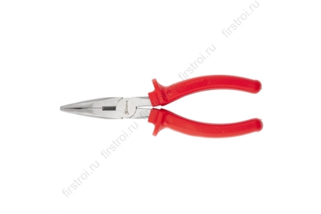 Длинногубцы изогнутые Econom 180 мм шлифованные пластмассовые рукоятки Matrix (17495) фото в интернет-магазине Мегастроймаркет