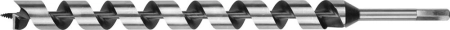 Сверло по дереву, спираль Левиса, HEX xвостовик, URAGAN 29465-450-32, D32x450мм (29465-450-32)