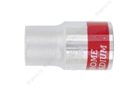 Головка торцевая 12 мм шестигранная CrV под квадрат 1/2" хромированная Matrix Master (13112) фото в интернет-магазине Мегастроймаркет