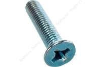 Винт с потайной головкой полная резьба оцинкованный DIN 965 6x20 фото в интернет-магазине Мегастроймаркет