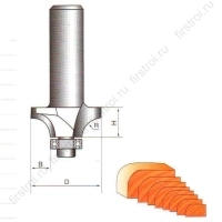 Фреза GLOBUS 1017 r3 (6) фото в интернет-магазине Мегастроймаркет