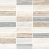 Мозаика Vitra Мозаичный Микс Travertini (3x10) 28.5x29.7