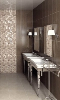 Плитка Kerama Marazzi  Низида серый светлый обрезной 25х75 глянцевая (12089R) фото в интернет-магазине Мегастроймаркет