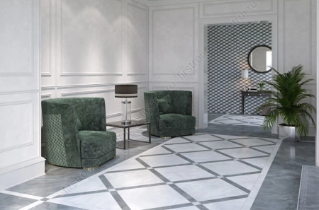 Вставка Vitra Nuvola Кремовый 7ЛПР 7.5x7.5 фото в интернет-магазине Мегастроймаркет