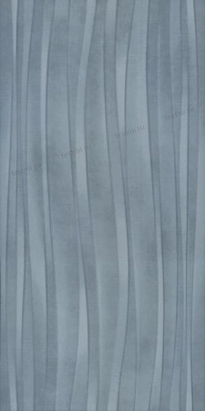 Плитка Kerama Marazzi  Маритимос голубой структура обрезной 30х60 глянцевая