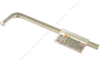 Ключ ЗУБР ЭКСПЕРТ имбусовый длинный Cr-Mo сатинированное покрытие HEX 10 (27451-10) фото в интернет-магазине Мегастроймаркет Ключ ЗУБР ЭКСПЕРТ имбусовый длинный Cr-Mo сатинированное покрытие HEX 10 (27451-10) фото в интернет-магазине Мегастроймаркет