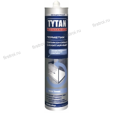 Герметик силиконовый санитарный TYTAN (310мл)