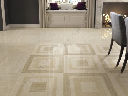 Керамогранит Italon  Травертино Романо 45х45 натуральный фото в интернет-магазине Мегастроймаркет