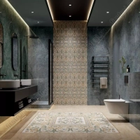 Плитка Kerama Marazzi  Эвора бежевый обрезной 30х89.5 глянцевая фото в интернет-магазине Мегастроймаркет