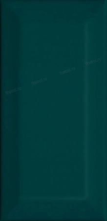 Плитка Kerama Marazzi  Клемансо зелёный тёмный грань 7.4х15 глянцевая