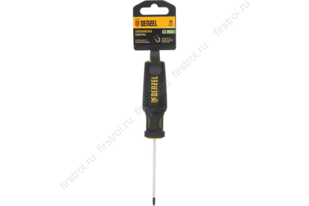 Отвёртка Denzel изолированная PZ1x75мм фото в интернет-магазине Мегастроймаркет