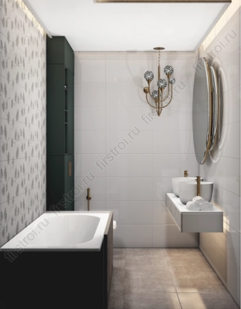 Вставка Creto Mono Terreneza 30х60 глянцевый фото в интернет-магазине Мегастроймаркет