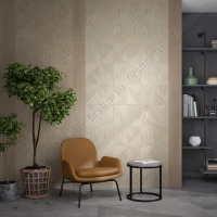 Плитка Kerama Marazzi  Ламбро коричневый структура обрезной 40х120 матовая фото в интернет-магазине Мегастроймаркет