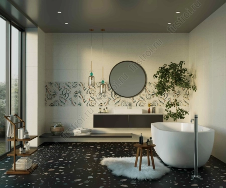 Керамогранит Creto  Сray light geometry 30х60 матовый фото в интернет-магазине Мегастроймаркет