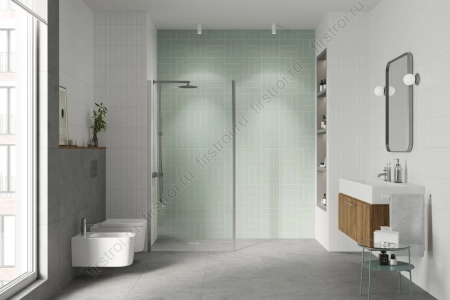 Плитка Creto  Aquarelle Grey 5.8х24 глянцевая фото в интернет-магазине Мегастроймаркет Плитка Creto  Aquarelle Grey 5.8х24 глянцевая фото в интернет-магазине Мегастроймаркет
