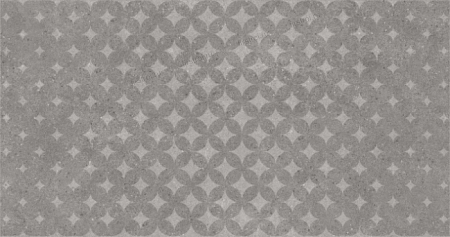 Декор Kerama Marazzi  Фондамента серый орнамент 60х119.5 матовый