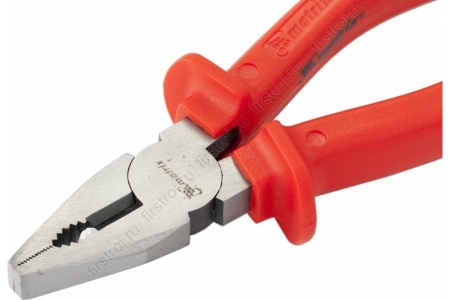 Плоскогубцы Econom 180мм шлифованные пластмассовые рукоятки Matrix (16993) фото в интернет-магазине Мегастроймаркет