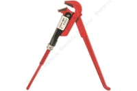 Ключ трубный ЗУБР МАСТЕР рычажный, прямые губки, цельнокованный, №1, 1 (27314-1) фото в интернет-магазине Мегастроймаркет