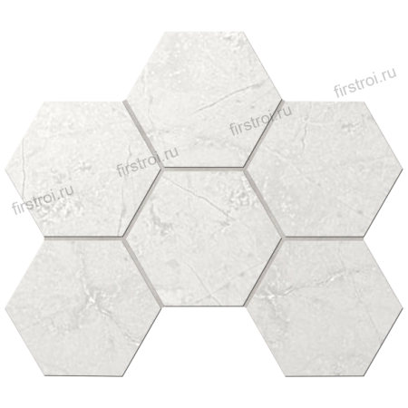 Керамогранит Estima Мозаика MA01 Hexagon 25x28.5 Неполированный(10 мм)