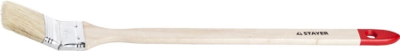 Кисть STAYER MASTER Универсал радиаторная для всеx видов ЛКМ, светлая натуральная щетина, деревянная ручка 2" (50мм) (0112-50_z01)