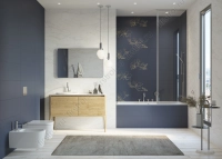 Декор Creto Панно Ekzotic bloom 90х120 матовый фото в интернет-магазине Мегастроймаркет