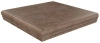 Ступень Kerama Marazzi  угловая Фаральони коричневый 34х34 матовая (SG158200R/GR/AN)