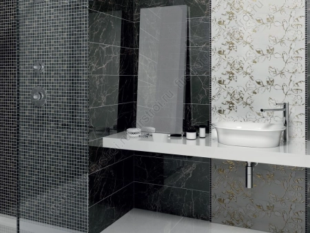 Плитка Kerama Marazzi   Астория белый 25х75 глянцевая фото в интернет-магазине Мегастроймаркет