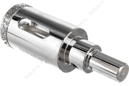 Коронка алмазная по стеклу и керамограниту 25x67мм фото в интернет-магазине Мегастроймаркет