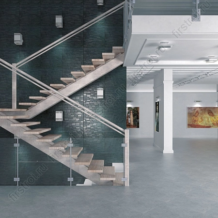 Керамогранит Kerama Marazzi  Аннапурна серый лаппатированный 60х60 полированный фото в интернет-магазине Мегастроймаркет