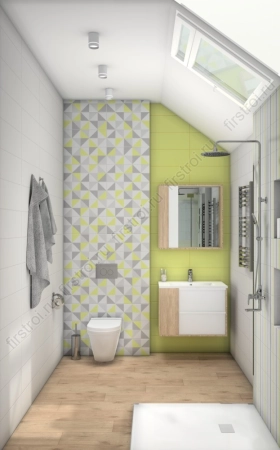 Плитка Creto  Flora sun 20х60 матовая фото в интернет-магазине Мегастроймаркет