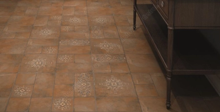 Керамогранит Kerama Marazzi  Каменный остров коричневый декорированный 30х30 матовый фото в интернет-магазине Мегастроймаркет