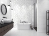 Плитка Creto  Forza Calacatta White Mosaico 01 25х60 глянцевая фото в интернет-магазине Мегастроймаркет