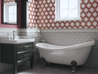 Плитка Kerama Marazzi  Клемансо беж грань 7.4х15 глянцевая фото в интернет-магазине Мегастроймаркет