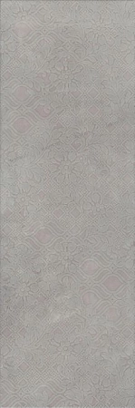 Декор Kerama Marazzi  Каталунья серый обрезной 30х89.5 матовый (13089R/3F)