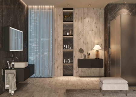 Керамогранит Creto  Alpina Wood бежевый 15х90 матовый фото в интернет-магазине Мегастроймаркет