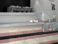 Декор Kerama Marazzi  Mint зелёный 8.5х28.5 матовый фото в интернет-магазине Мегастроймаркет
