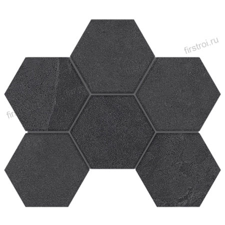 Керамогранит Estima Мозаика LN04/TE04 Hexagon 25x28.5 Неполированный