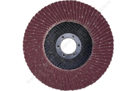 Круг лепестковый Атака 150х22.2мм Р120 фото в интернет-магазине Мегастроймаркет