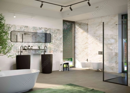 Плитка Creto  Shine white 30х90 глянцевая фото в интернет-магазине Мегастроймаркет