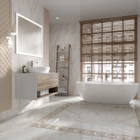 Керамогранит Kerama Marazzi  Карелли беж светлый лаппатированный 60х60 глянцевый фото в интернет-магазине Мегастроймаркет Керамогранит Kerama Marazzi  Карелли беж светлый лаппатированный 60х60 глянцевый фото в интернет-магазине Мегастроймаркет
