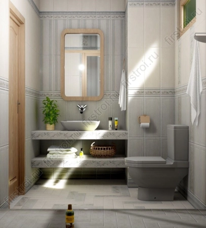 Плитка Kerama Marazzi  Кантри Шик белый 20х50 матовая фото в интернет-магазине Мегастроймаркет