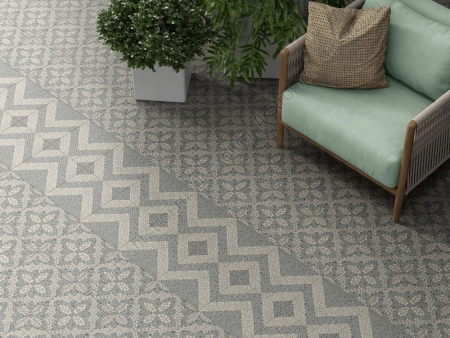 Керамогранит Kerama Marazzi  Сассолино 1 серый матовый 30х30 матовый фото в интернет-магазине Мегастроймаркет