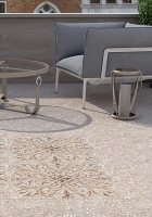 Керамогранит Kerama Marazzi  Терраццо беж декорированный обрезной 60х60 матовый фото в интернет-магазине Мегастроймаркет