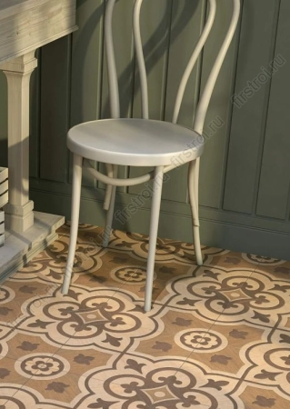 Вставка Kerama Marazzi Лоредан беж светлый 10х10 матовый фото в интернет-магазине Мегастроймаркет